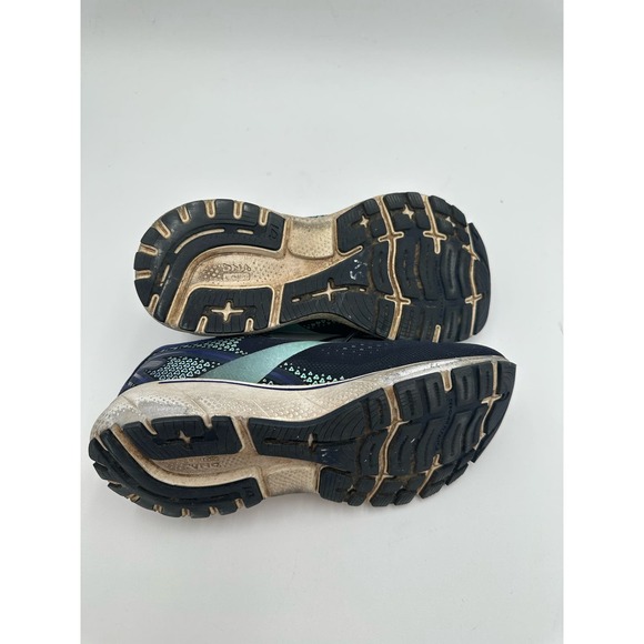 Brooks Women's Ghost 14 Neutral Running Shoe Blue and Teal Women’s 7 - Picture 6 of 7
